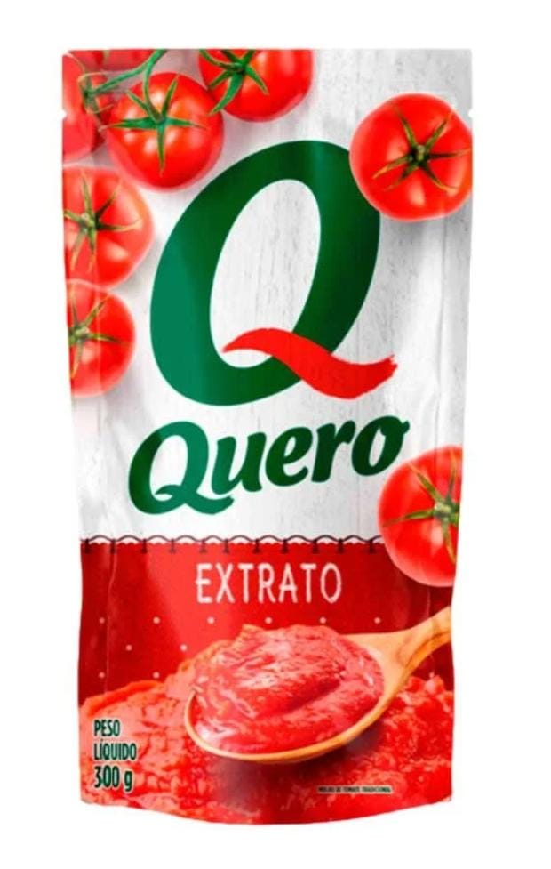 QUERO EXTRATO DE TOMATE SACHE 300G — imagem 1