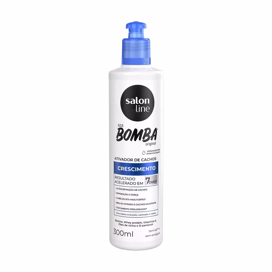 ATIVADOR SALON LINE 300ML BOMBA