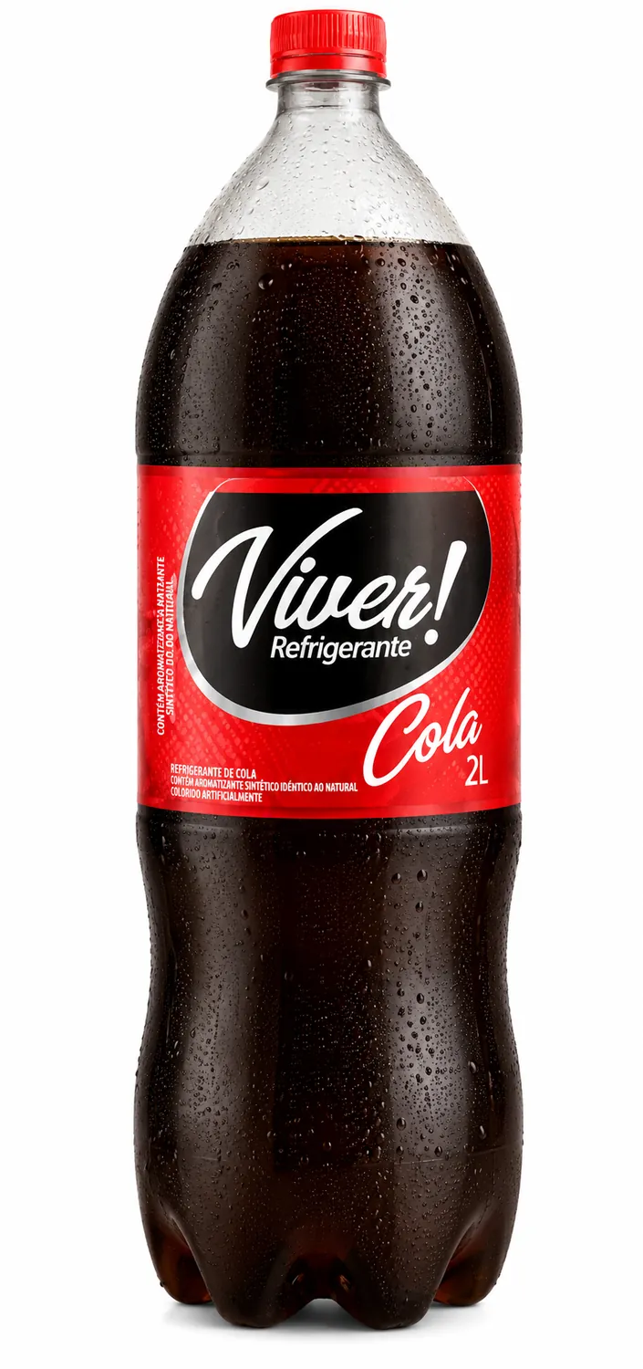 REFRIGERANTE VIVER COLA 2L