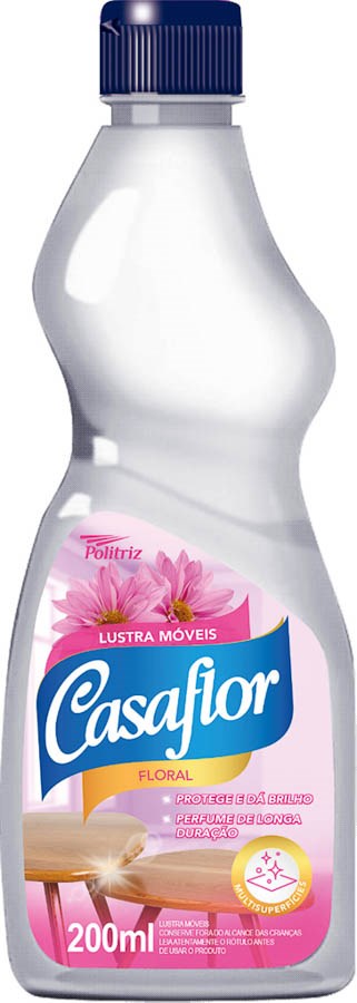 LUSTRA MOVEIS CASAFLOR LAVANDA 220ML