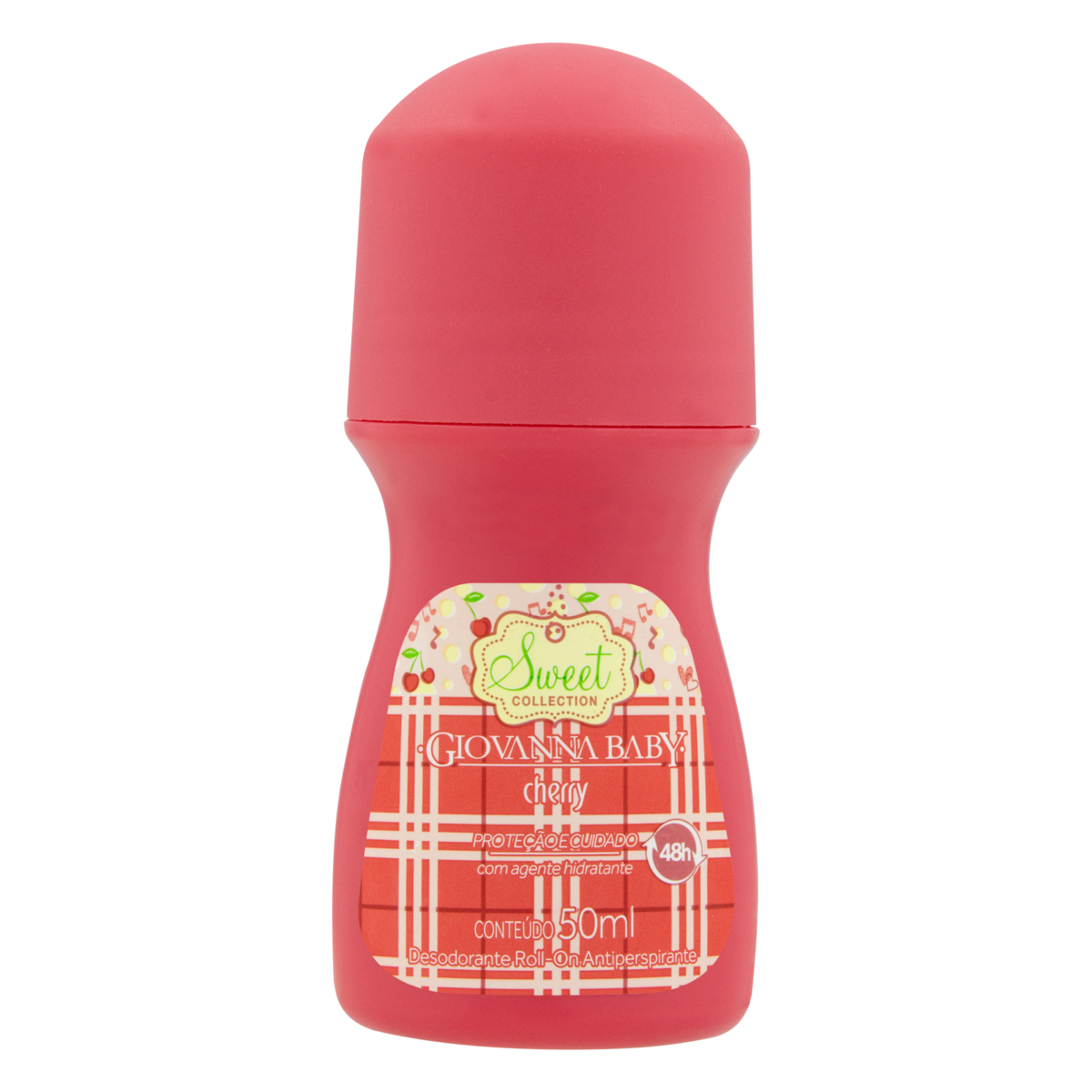 DESODORANTE ROLL-ON ANTIPERSPIRANTE CHERRY GIOVANNA BABY SWEET COLLECTION 50ML 0