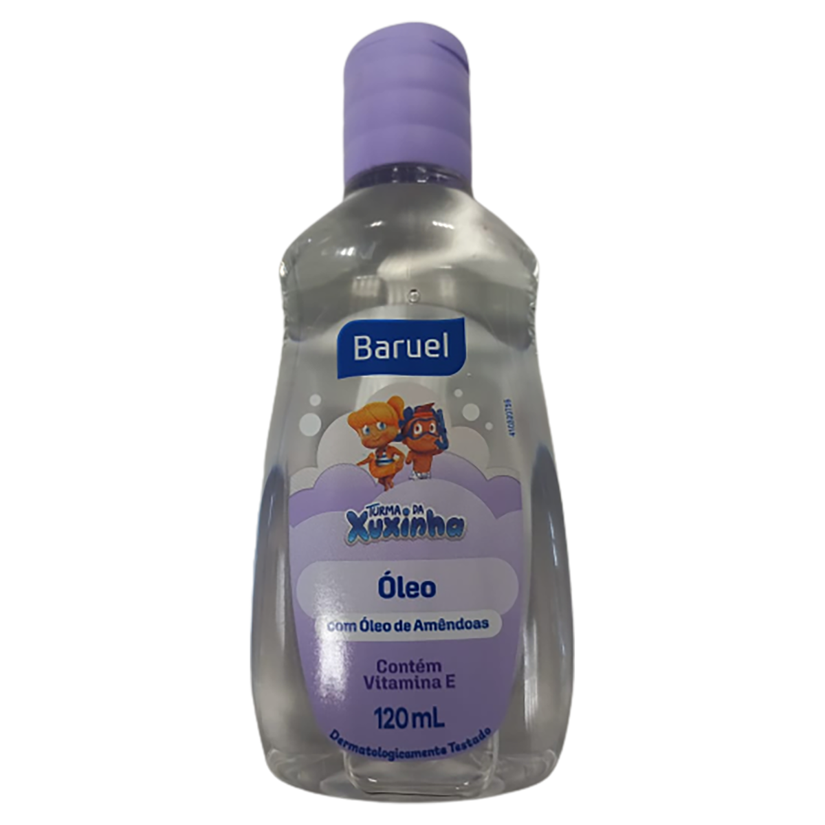 ÓLEO CORPORAL INFANTIL AMÊNDOAS TURMA DA XUXINHA BARUEL FRASCO 120ML