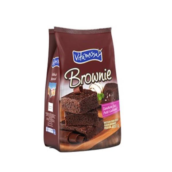MISTURA PARA BOLO VITAMASSA 400G BROWNIE