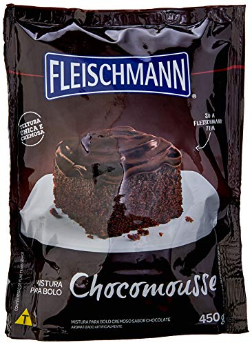 MISTURA PARA BOLO CREMOSO CHOCOMOUSSE FLEISCHMANN CLÁSSICOS SACHÊ 400G 0