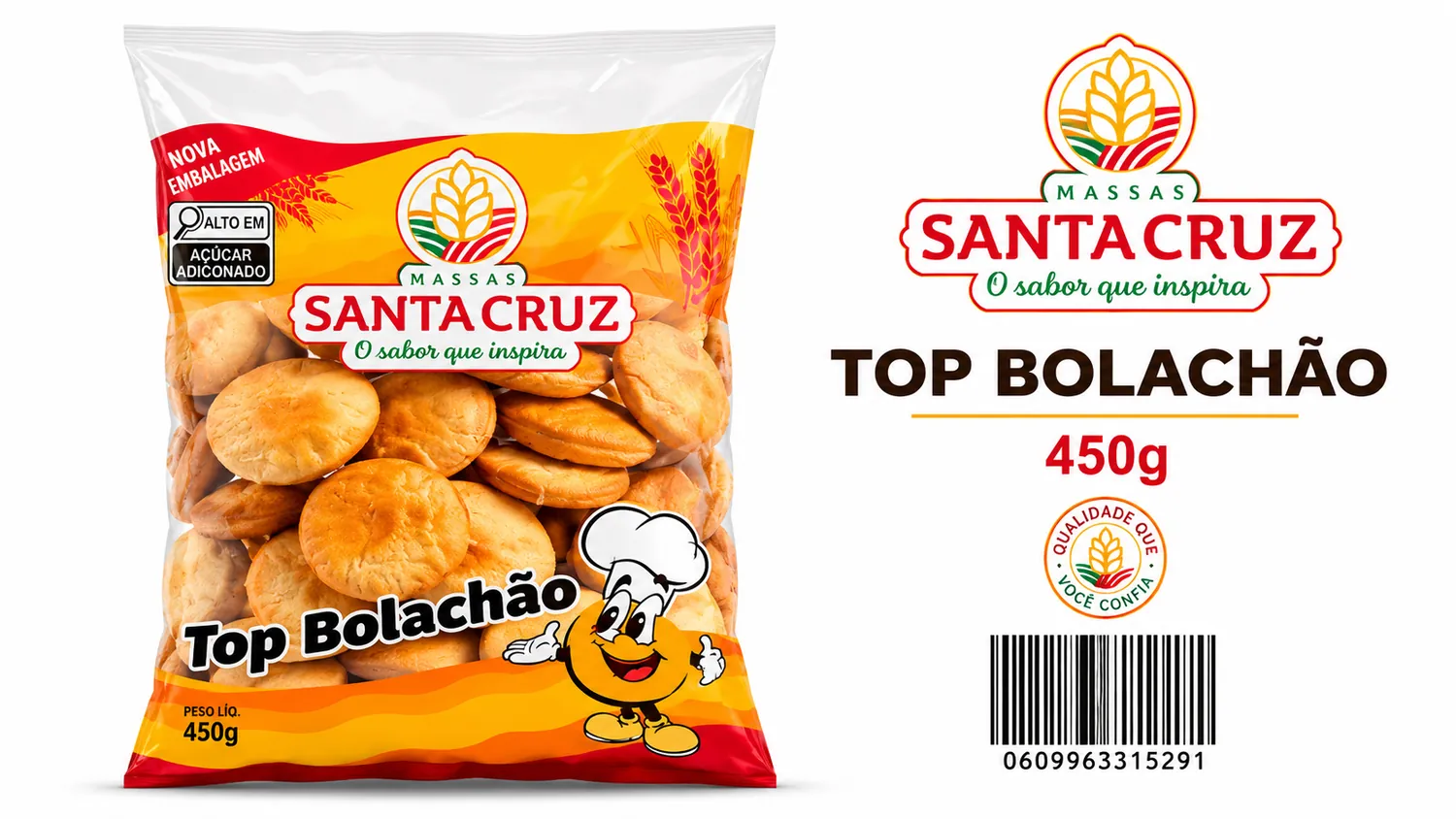 TOP BOLACHAO 450G SANTA CRUZ
