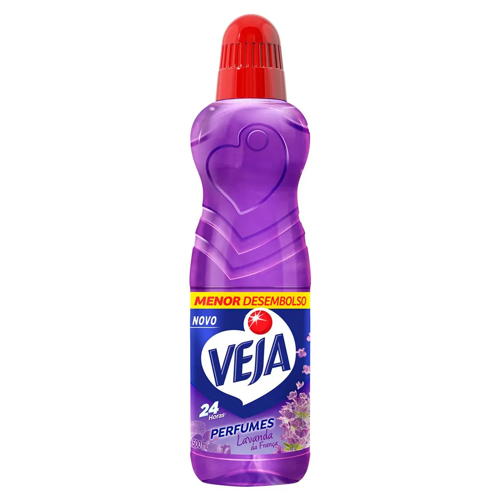 LIMPADOR PERFUMADO LAVANDA DA FRANCA VEJA PERFUMES FRASCO 500ML