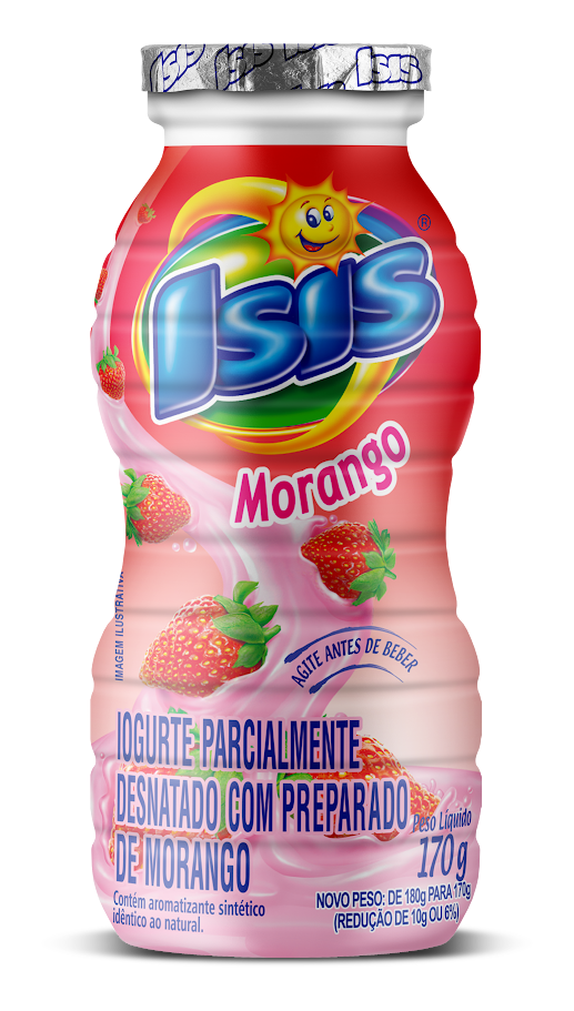 IOGURTE MORANGO ISIS 180G