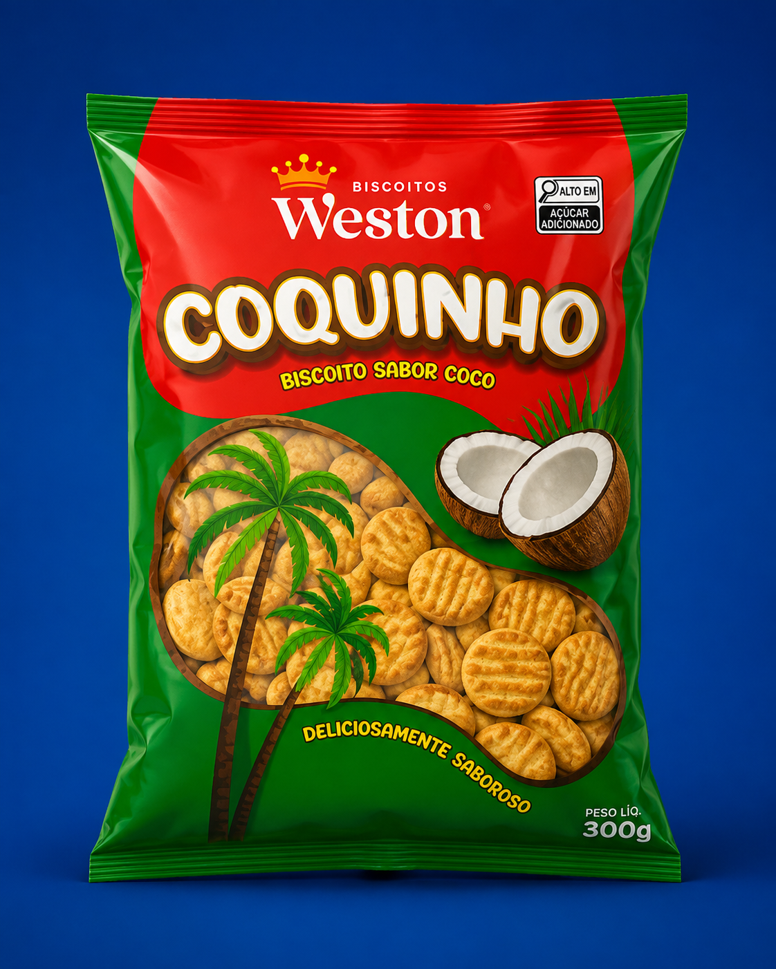 BISCOITO COQUINHO WESTON 300G