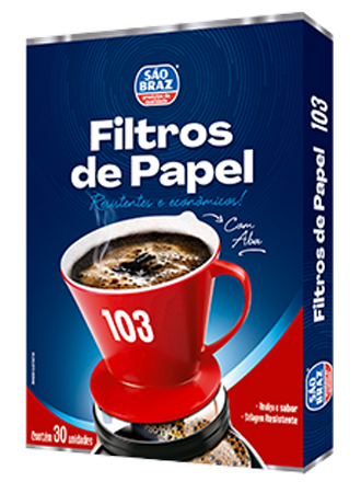 FILTRO DE PAPEL SÃO BRAZ N 103