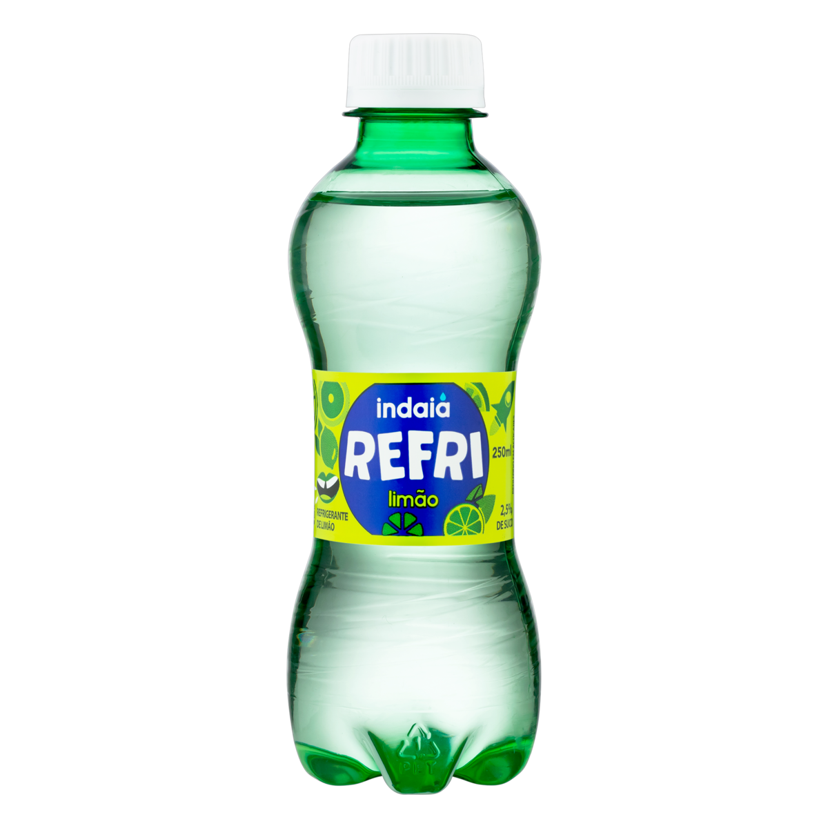REFRIGERANTE LIMÃO INDAIÁ REFRI GARRAFA 250ML