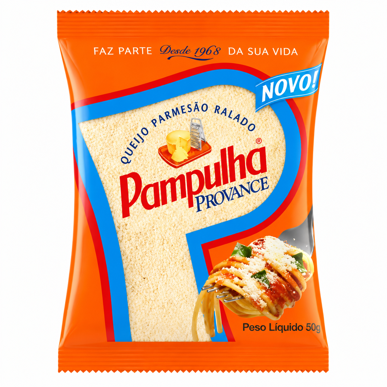 QUEIJO RALADO PAMPULHA 50G — imagem 1