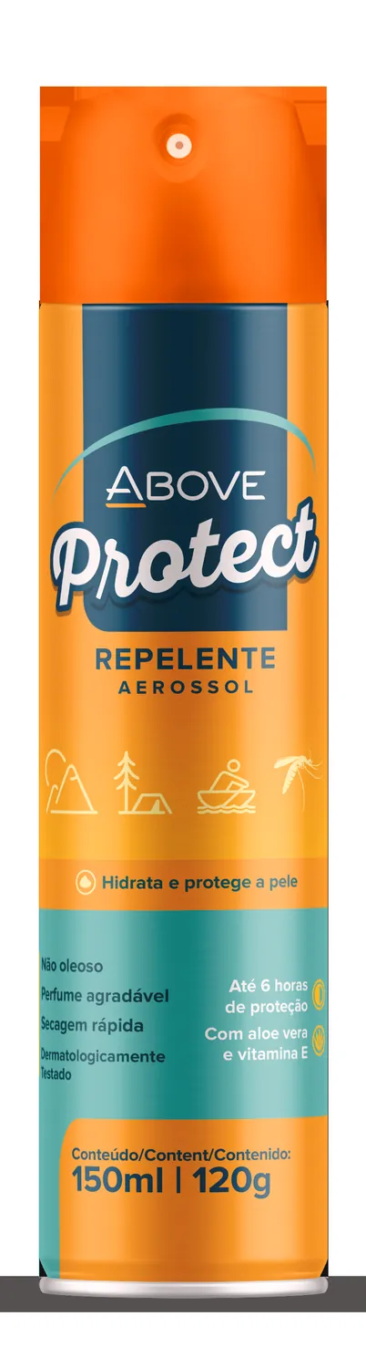 REPELENTE AEROSSOL ABOVE PROTECT FRASCO 150ML SPRAY