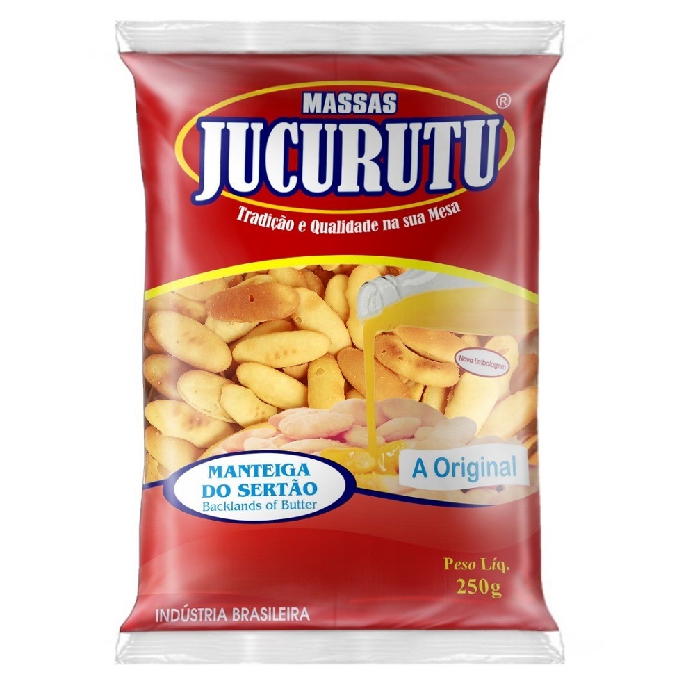 BISCOITO MANTEIGA DO SERTÃO JUCURUTU 250G