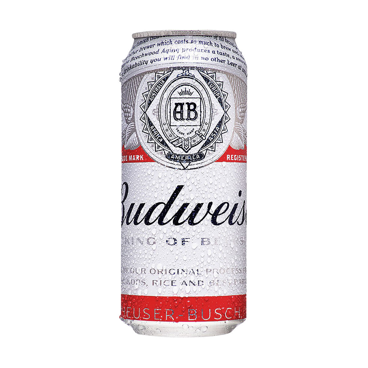 CERVEJA BUDWEISER AMERICAN LAGER 473ML LATA
