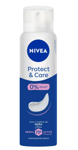 ANTITRANSPIRANTE AEROSSOL NIVEA PROTECT & CARE 150ML SPRAY