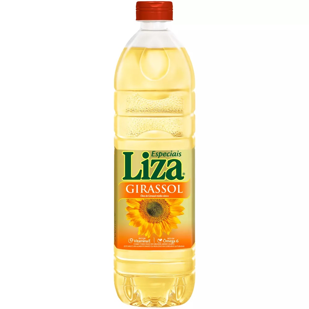 ÓLEO DE GIRASSOL TIPO 1 LIZA ESPECIAIS GARRAFA 900ML 0