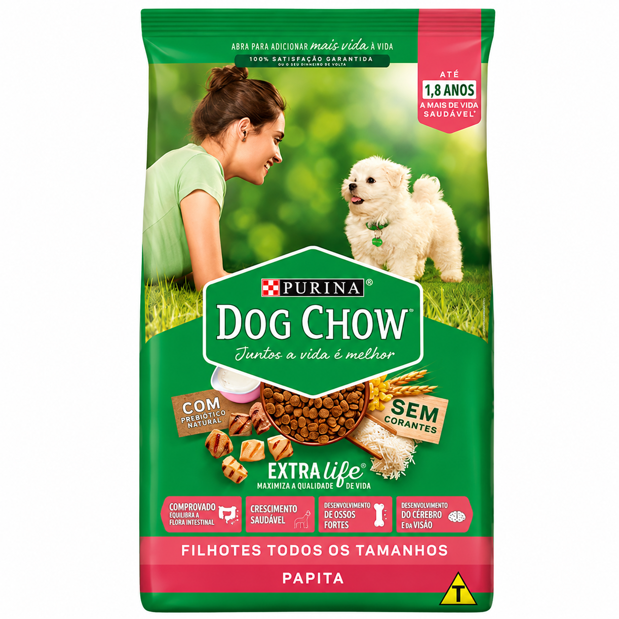 RAÇÃO PARA CACHORRO DOG CHOW PAPITA KG