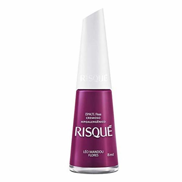 ESMALTE CREMOSO LÉO MANDOU FLORES RISQUÉ ROSAS BLISTER 8ML 0