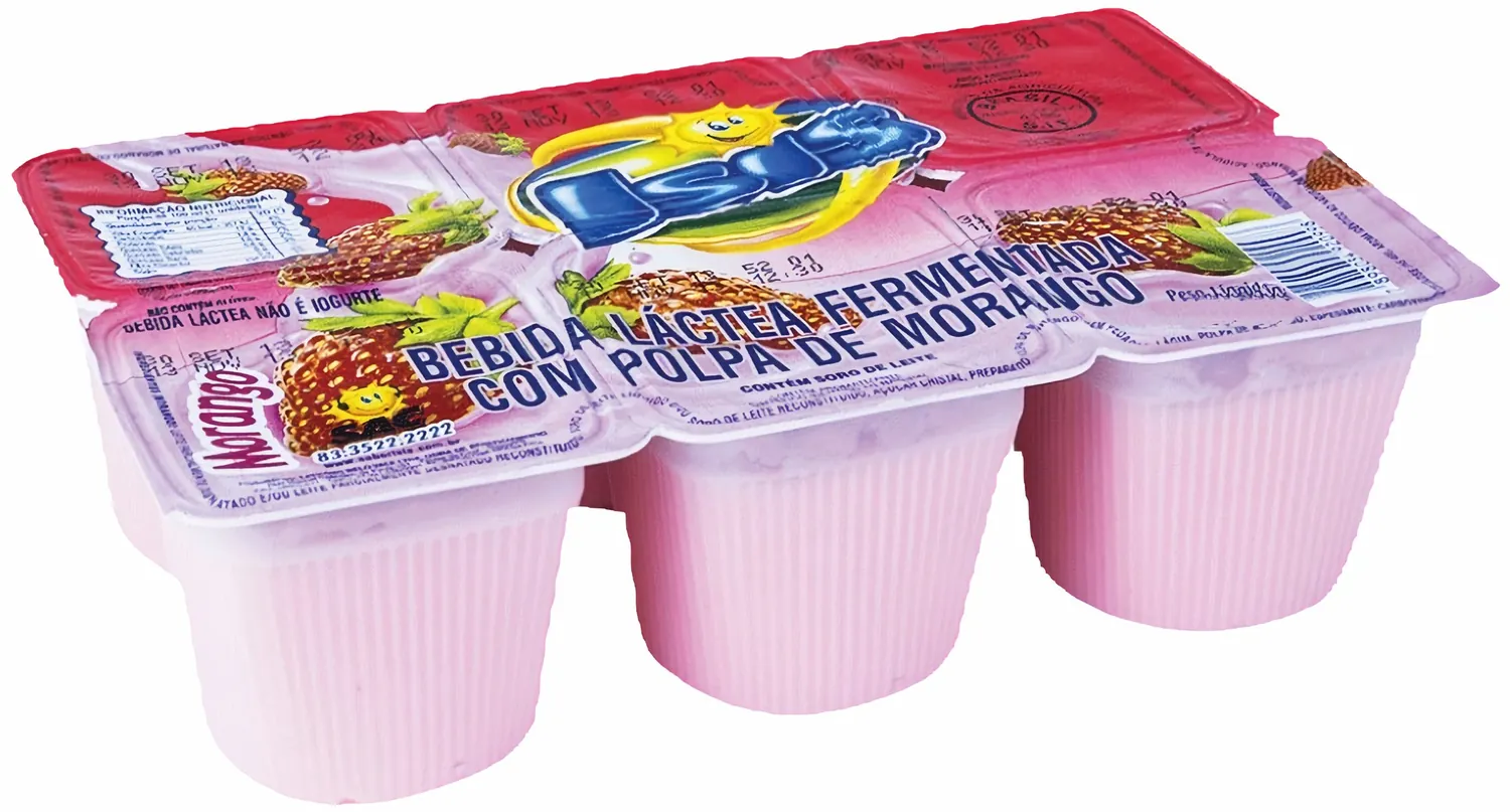 BEBIDA LÁCTEA ISIS MORANGO BANDEJA 540G