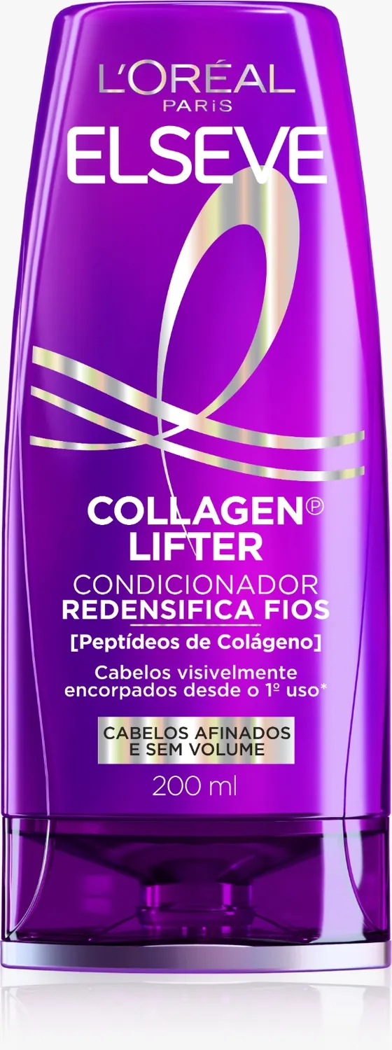 CONDICIONADOR PEPTÍDEOS DE COLÁGENO LORÉAL PARIS ELSEVE COLLAGEN LIFTER 200ML