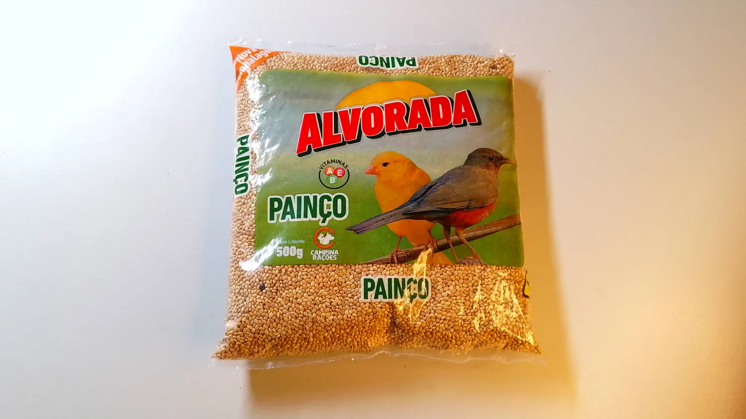 RACAO P/PASSAROS ALVORADA PAIN
