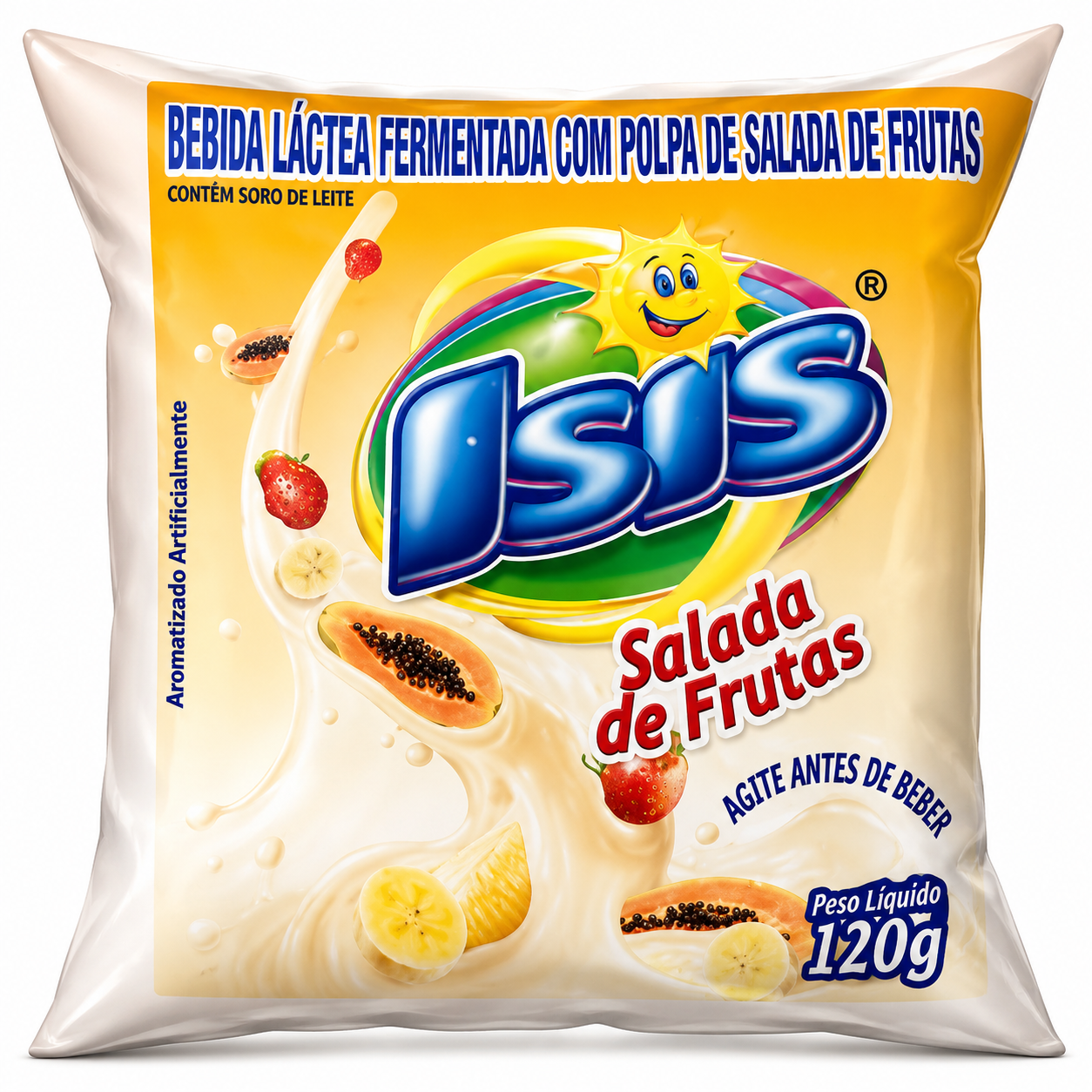 BEBIDA LÁCTEA ISINHO SALADA FRUTAS 120G