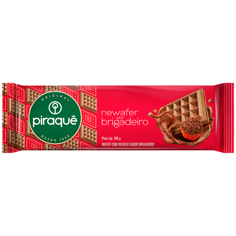 PIRAQUE BISC NEWAFER BRIGADEIRO 100G