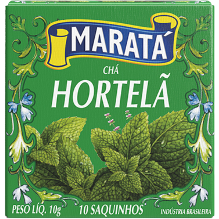 CHA MARATA COM 10 SAQUINHOS HORTELA