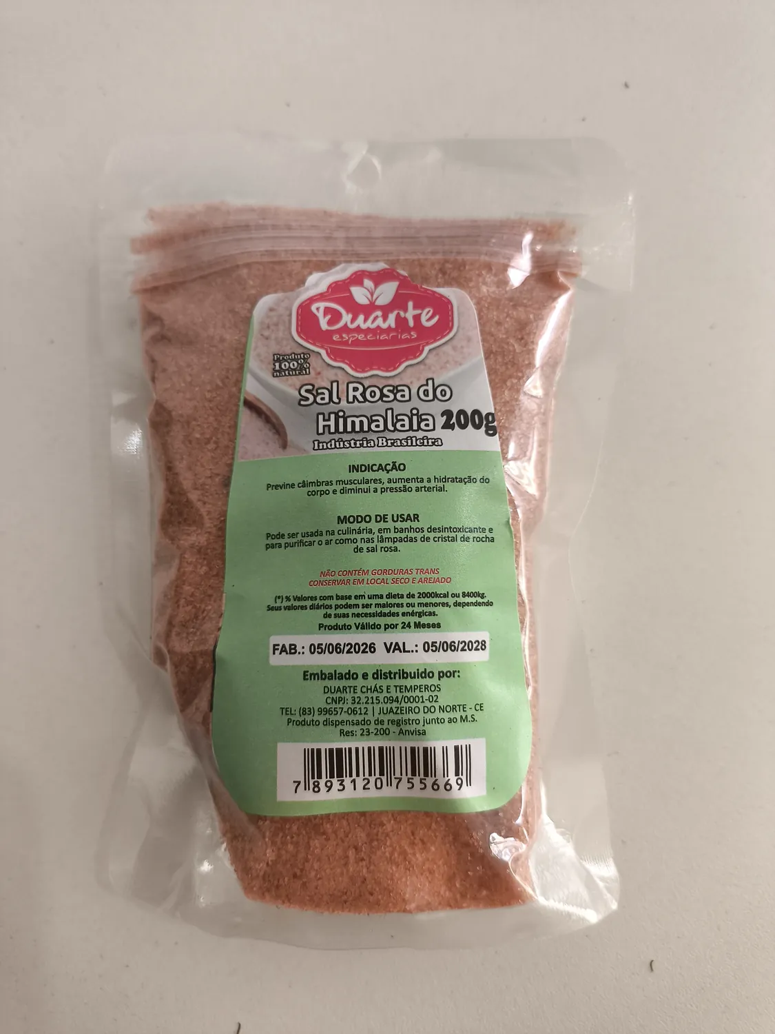 SAL ROSA HIMALAIA FINO 200G DUARTE