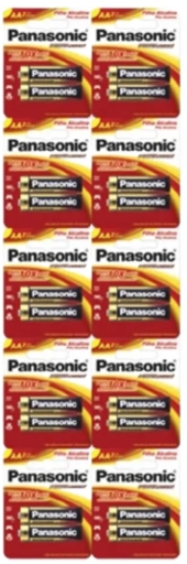 PILHA PANASONIC ALCALINA AA 2UNIDADE