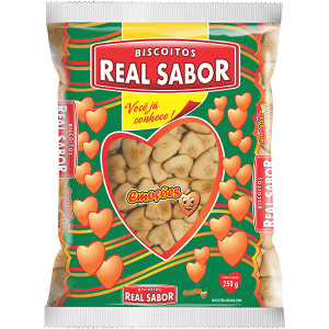 BOLACHA EMOÇÕES PACOTE COM 250G