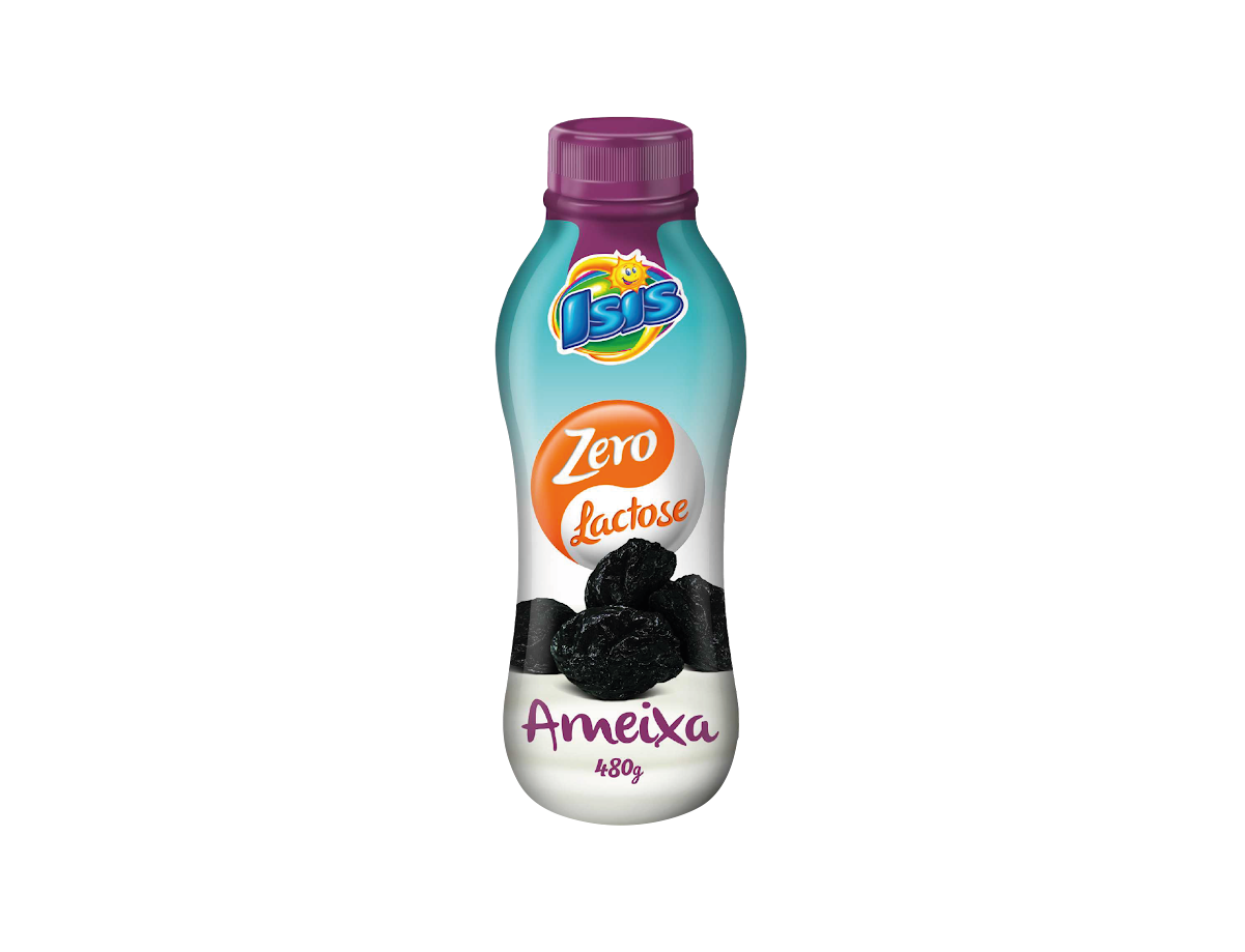 IOGURTE ISIS DESNATADO AMEIXA ZERO LACTOSE 480G
