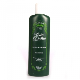 LOÇÃO DE LIMPEZA ORIGINAL LEITE DE COLÔNIA FRASCO 200ML