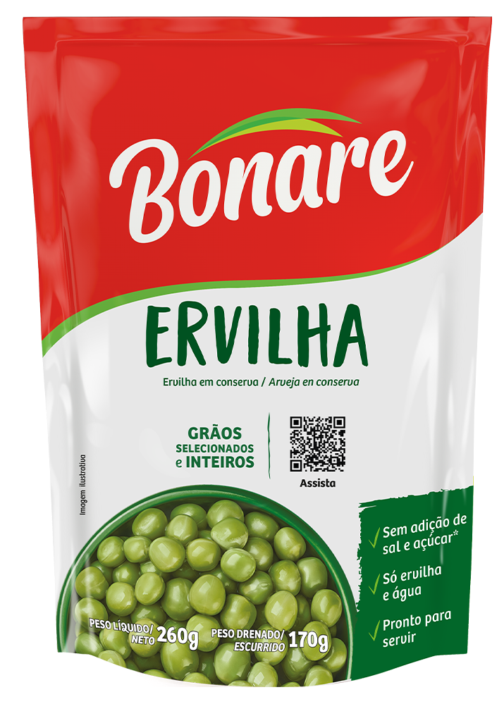 ERVILHA BONARE SACHET 170G