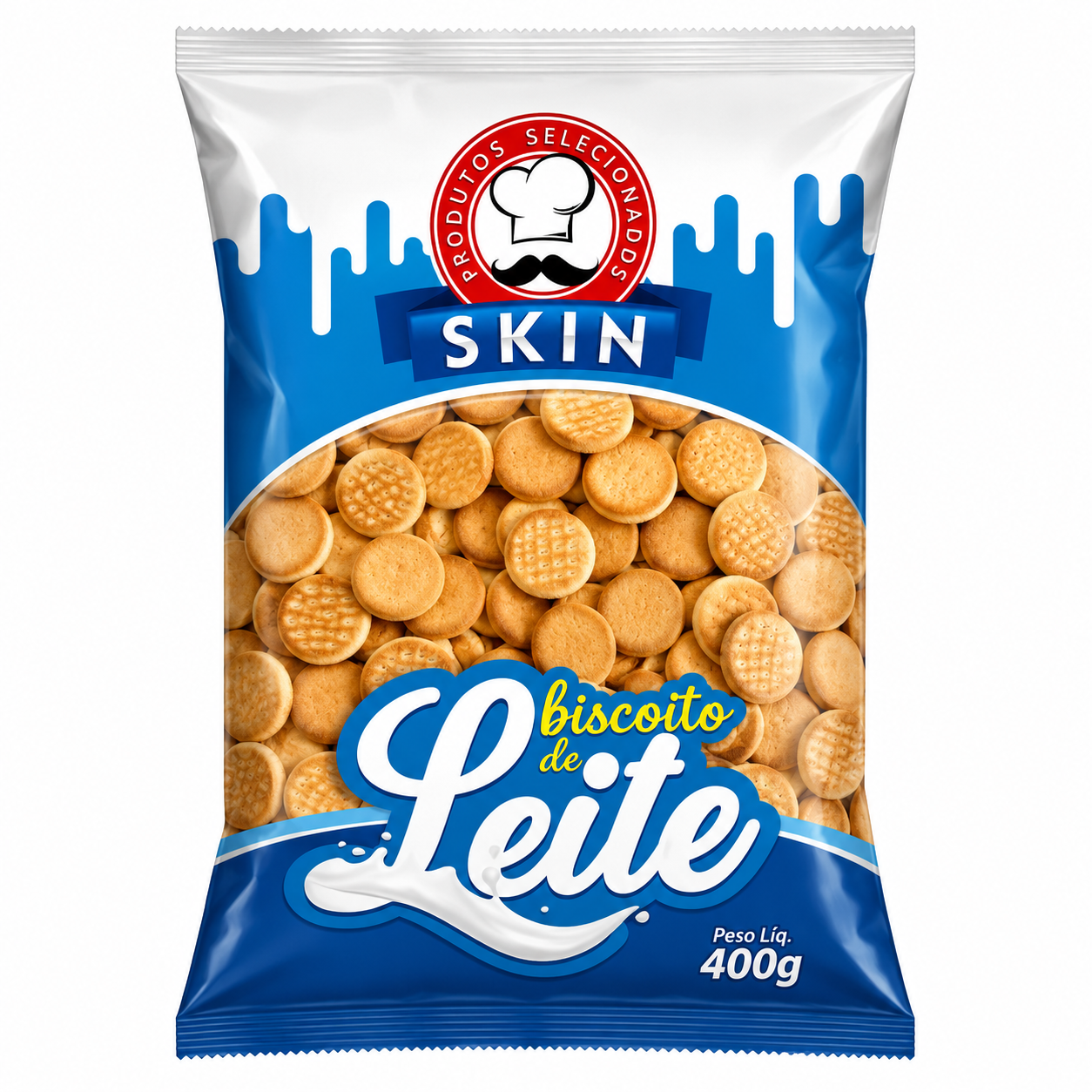 BISCOITO SKIN LEITE 400G