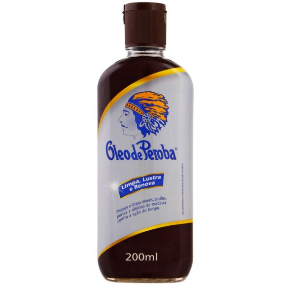 LUSTRA-MÓVEIS ÓLEO DE PEROBA FRASCO 200ML