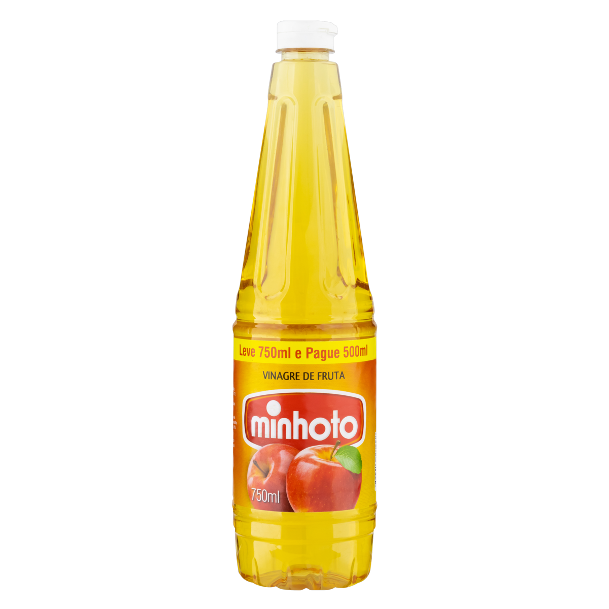 VINAGRE DE MAÇÃ MINHOTO FRASCO LEVE 750ML PAGUE 500ML