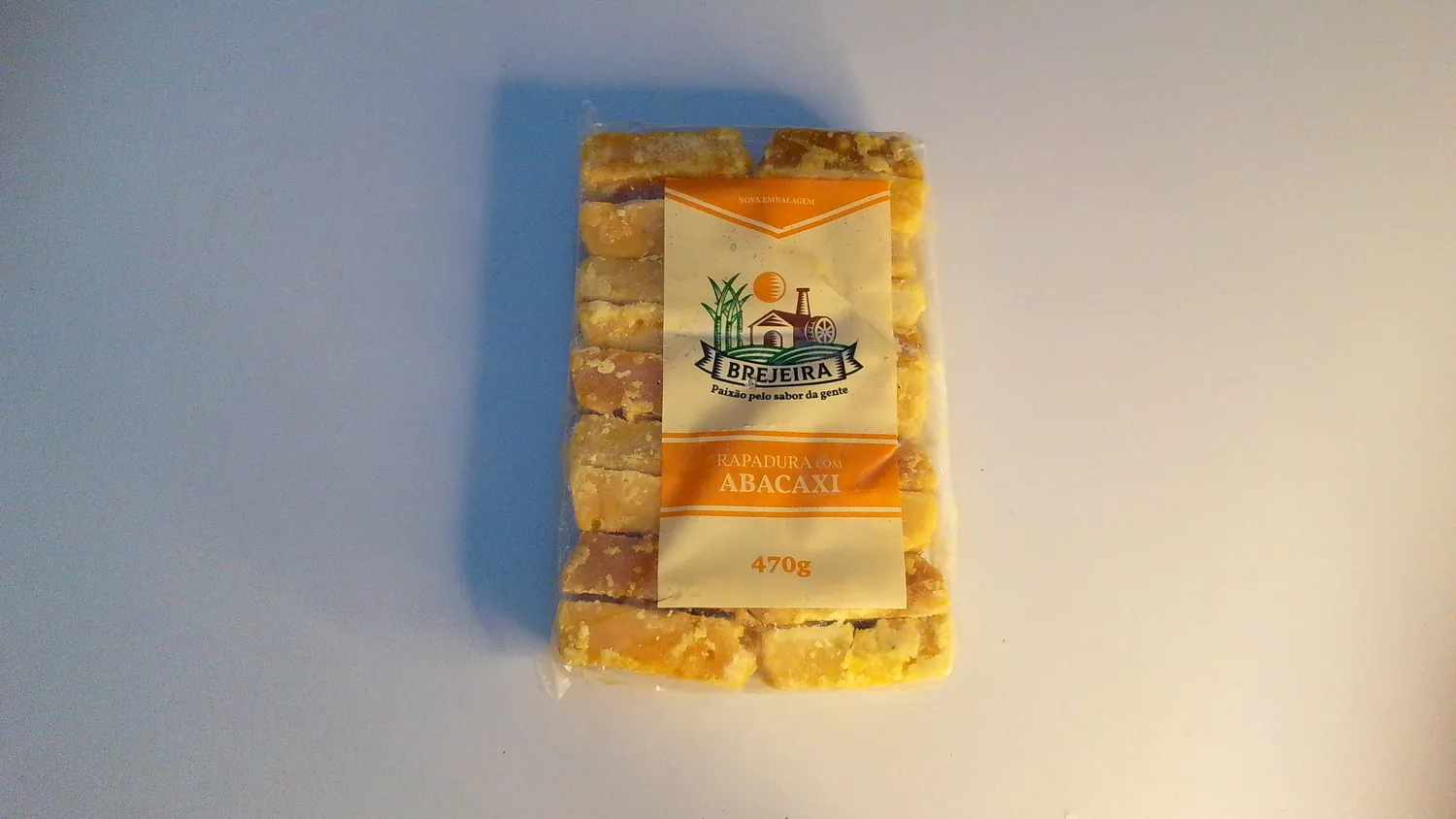 RAPADURA BREJEIRA 470G ABACAXI