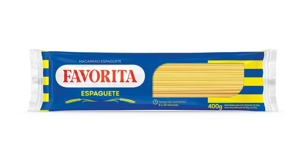 MACARRÃO ESPAGUETE FAVORITA PACOTE 400G