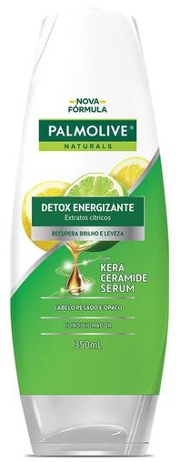 CONDICIONADOR PALMOLIVE NATURALS DETOX ENERGIZANTE FRASCO 350ML 0