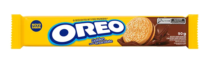 BISC RECH OREO GOLDEN CHOCOLATE 90G — imagem 1
