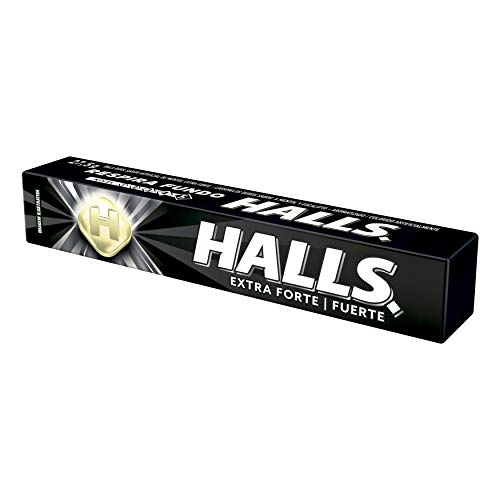 BALA MENTOL EXTRA FORTE HALLS PACOTE 27,5G