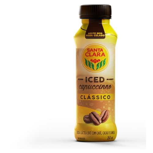 BEBIDA LÁCTEA UHT CLÁSSICO ICED CAPPUCCINO SANTA CLARA FRASCO 260ML 0