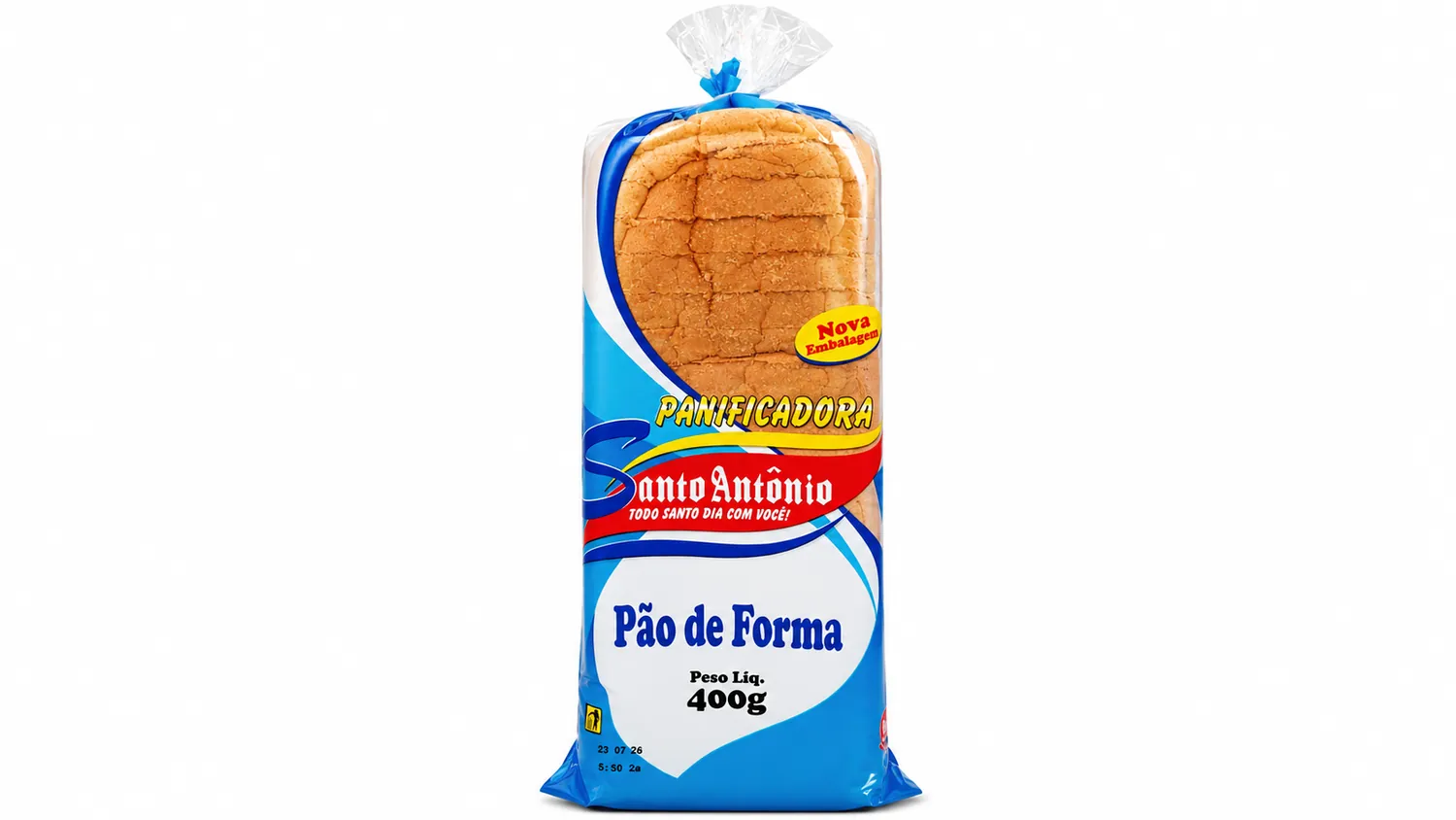 PÃO DE FORMA TRADICIONAL SANTO ANTÔNIO 400G