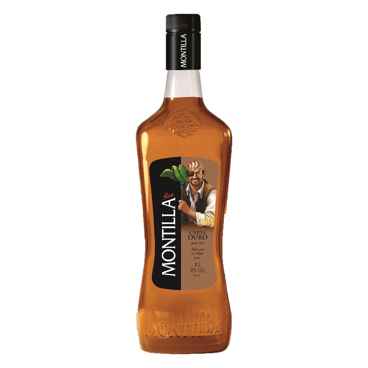 RUM BRASILEIRO CARTA OURO MONTILLA GARRAFA 1L