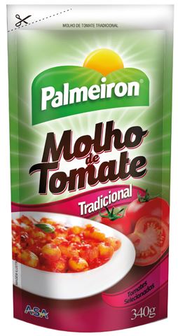 PALMEIRON MOLHO DE TOMATE POUCH 340G