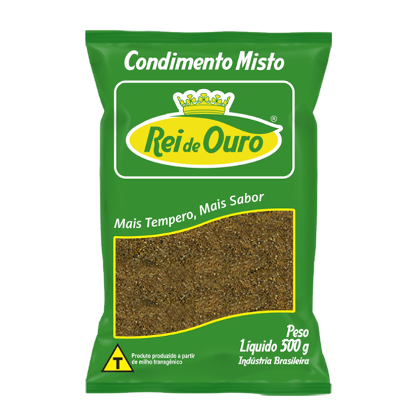 TEMPERO REI DE OURO 500G MISTO
