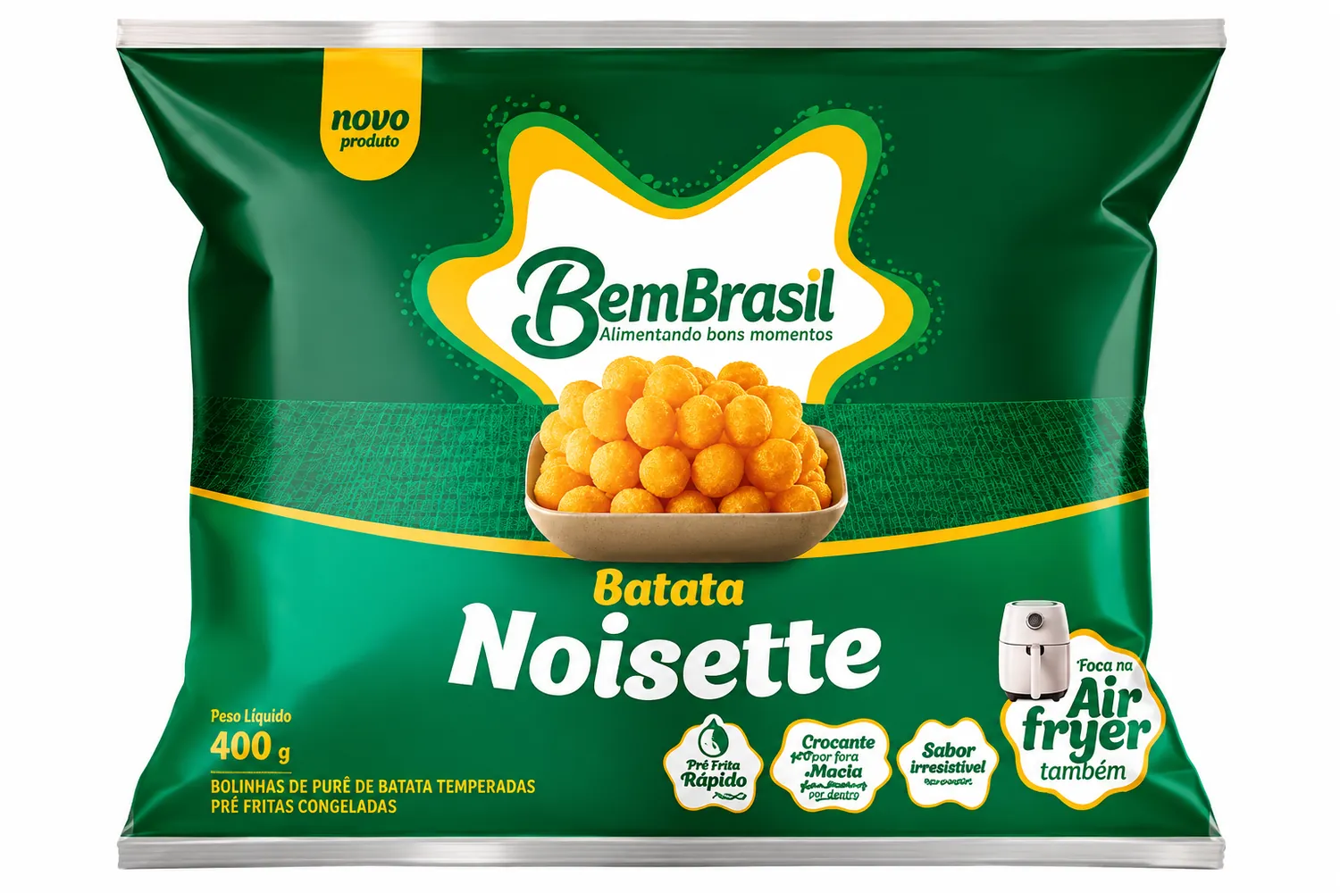 BATATA BEM BRASIL NOISETTE 400G