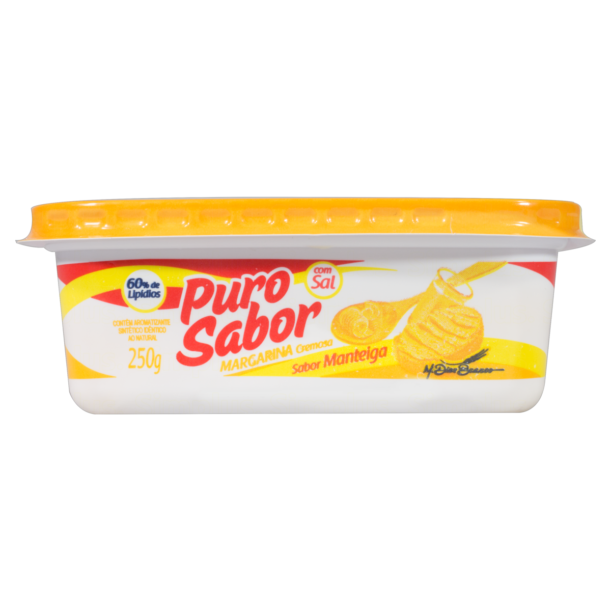 MARGARINA MANTEIGA CREMOSA COM SAL PURO SABOR POTE 250G 0