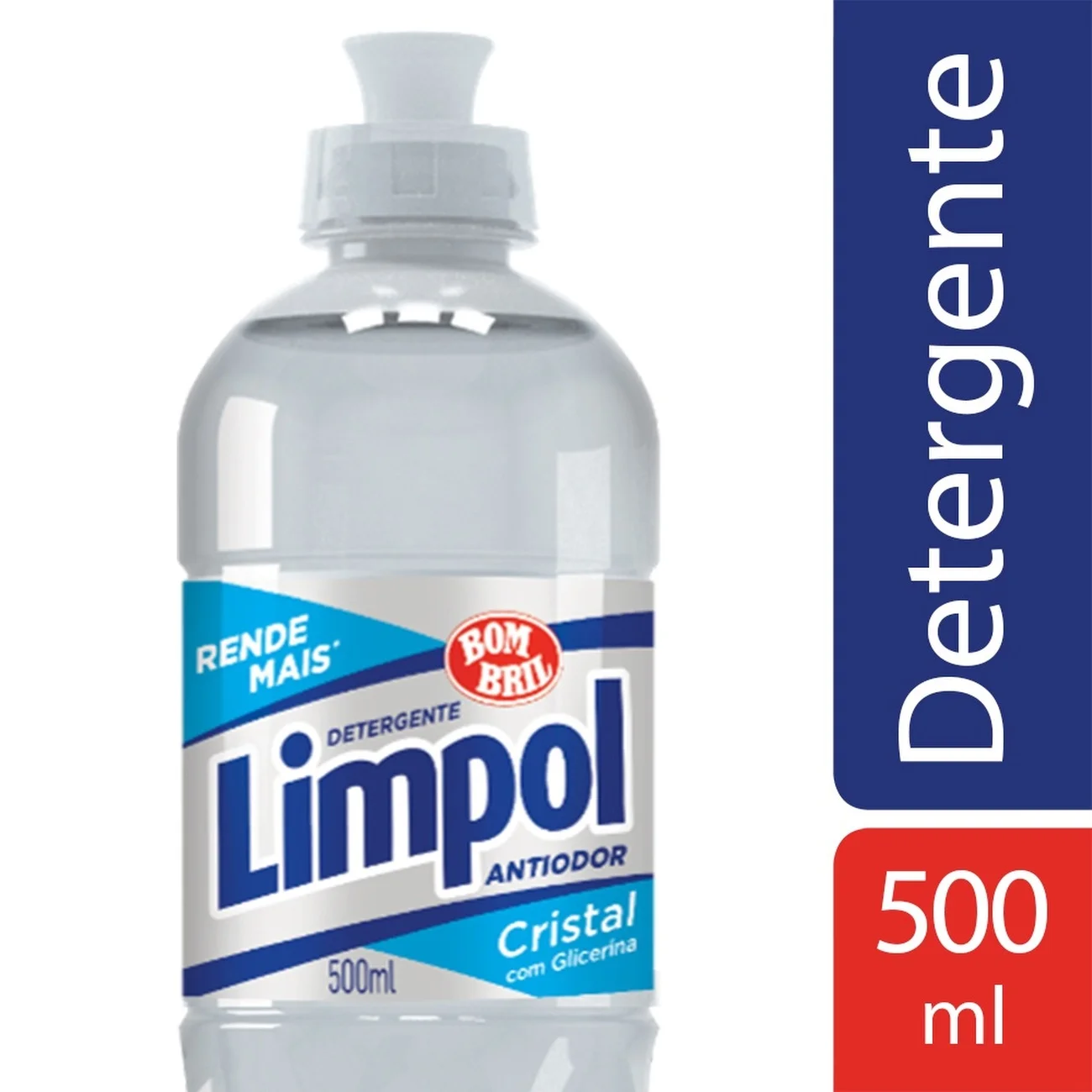 DETERGENTE LÍQUIDO CRISTAL LIMPOL SQUEEZE 500ML
